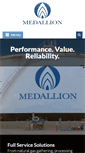 Mobile Screenshot of medallionmidstream.com